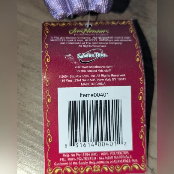 Miss Piggy 2004 Plush Sabana Toys NWT - Picture 12 of 16